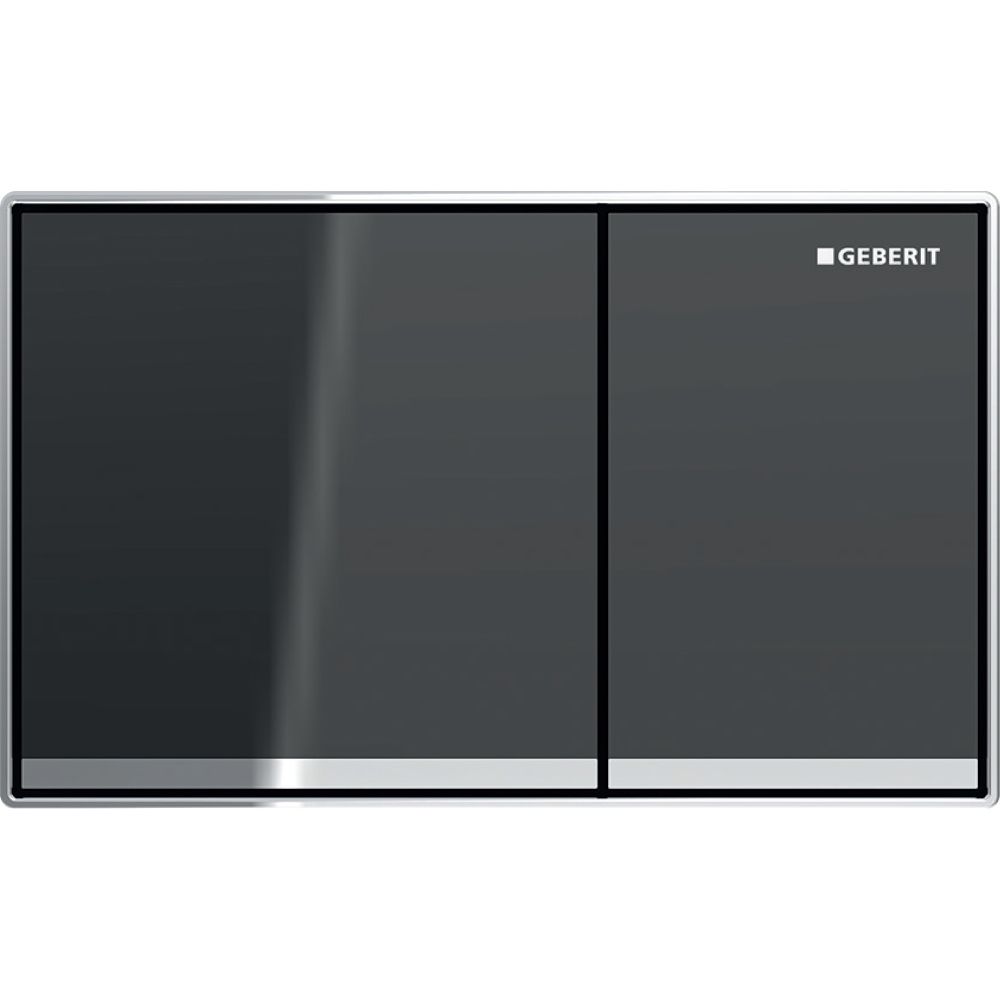 Geberit Omega 60 Drückerplatte, 2-Mengen-Spülung, Square, flächenbündig Lava, verspi... GEBERIT-115081JK1 4025410946706 (Abb. 2)