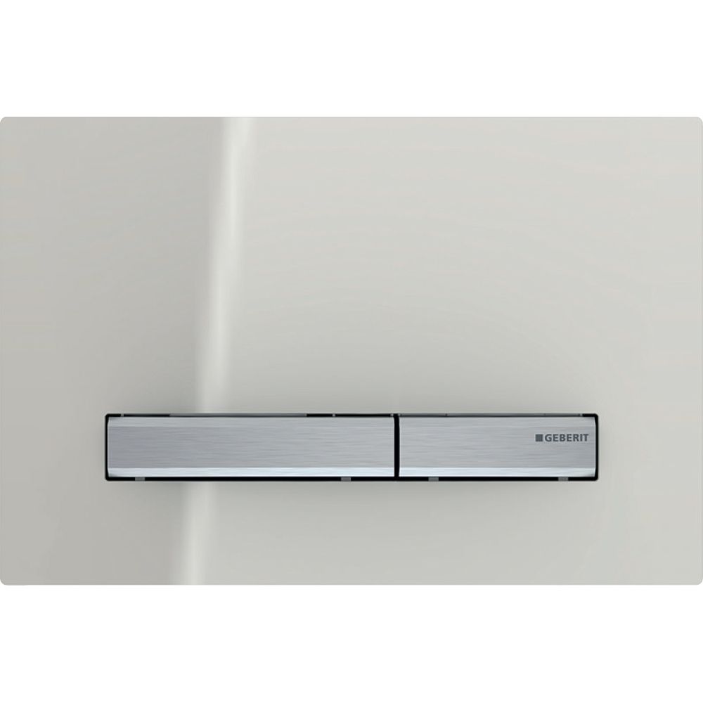 Geberit Sigma 50 Drückerplatte, 2-Mengen-Spülung, Square, Sandgrau, Metallfarbe verc... GEBERIT-115788JL2 4025410946973 (Abb. 2)