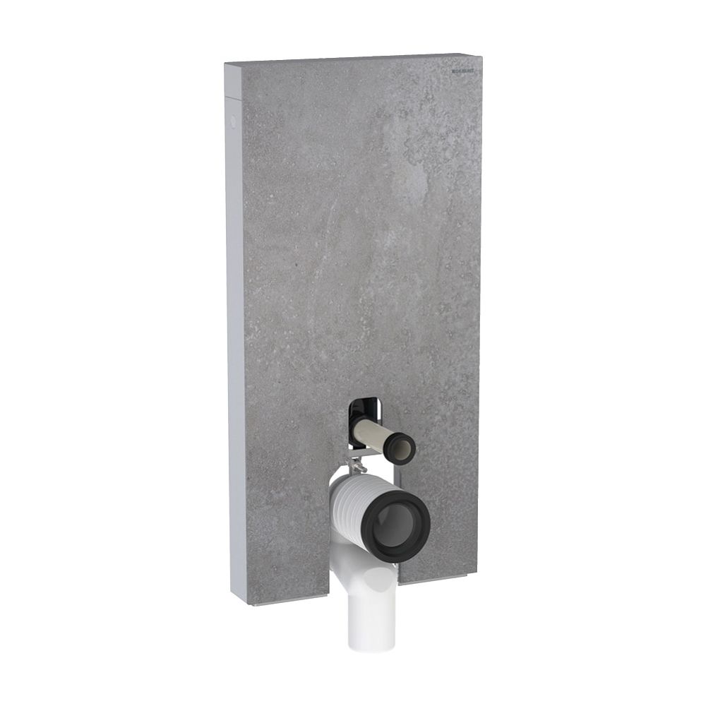 Geberit Monolith Sanitärmodul für Stand-WC, Höhe 101cm, Frontverkleidung aus Steinze... GEBERIT-131003JV5 4025410954534 (Abb. 2)