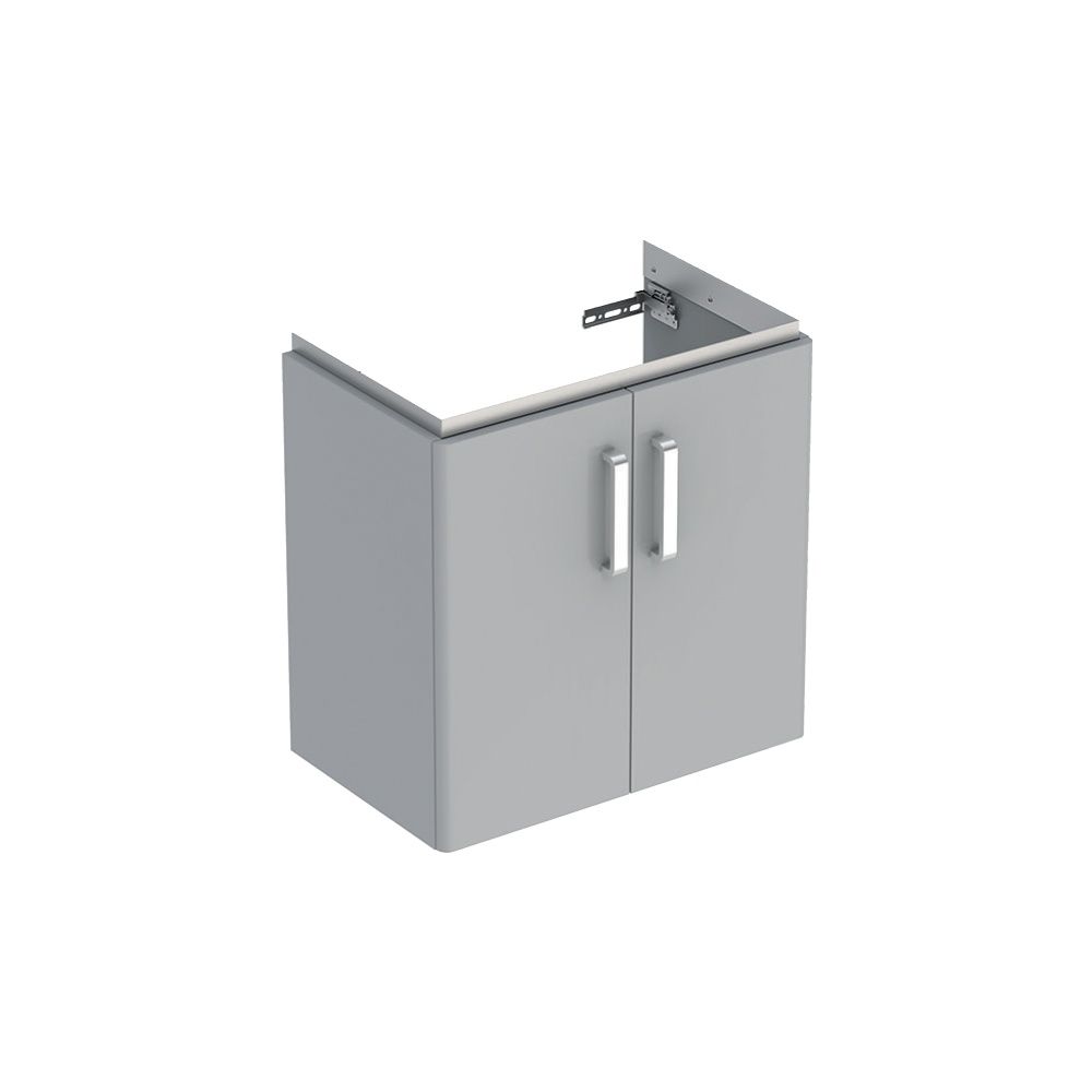 Geberit Renova Compact Unterschrank für Waschtisch, 2 Türen 59,7x60,5x39,7cm B Wasch... GEBERIT-501926421 4025410905581 (Abb. 2)