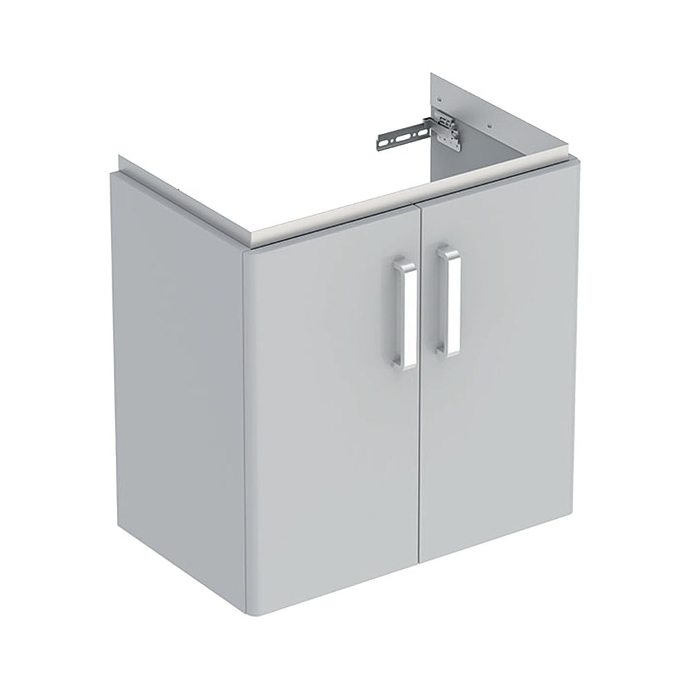 Geberit Renova Compact Unterschrank für Waschtisch, 2 Türen 59,7x60,5x39,7cm B Wasch... GEBERIT-501926421 4025410905581 (Abb. 1)