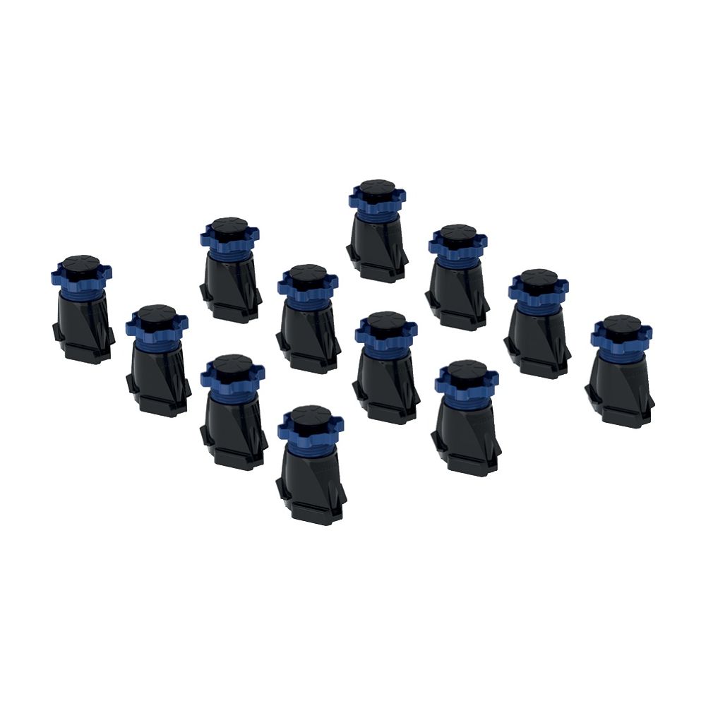 Geberit Set Füße hoch für Duschwanne ab Länge 160cm, Höhe 9-21cm, 12 Stück... GEBERIT-554953002 4025410904461 (Abb. 2)