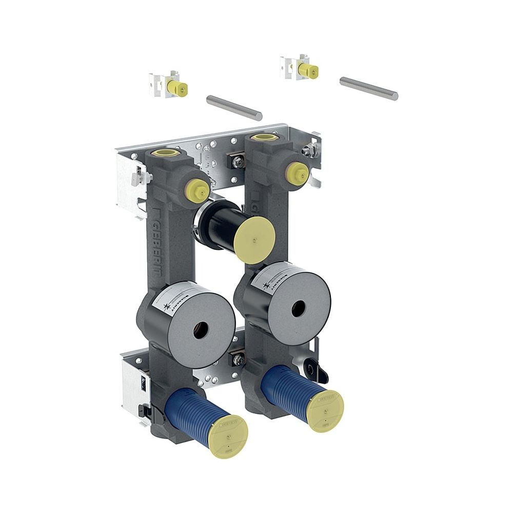 Geberit GIS Set Waschtisch für Standarmatur, zwei Wasserzählerstrecken mit Unterputz... GEBERIT-461177001 4025410906878 (Abb. 1)