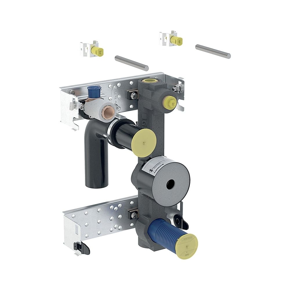 Geberit GIS Set Waschtisch für Standarmatur, einer Wasserzählerstrecke mit Unterputz... GEBERIT-461172001 4025410907042 (Abb. 1)
