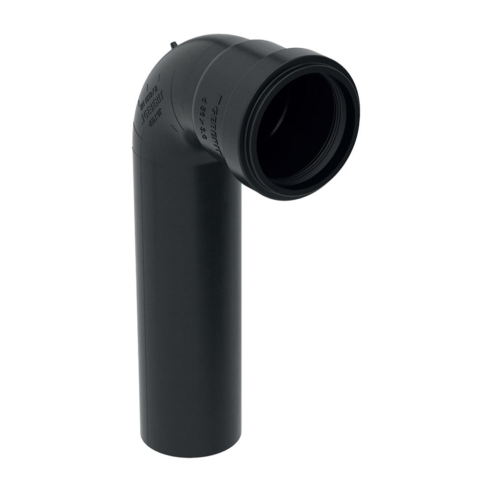 Geberit Anschlussbogen 90 Grad mit Steckmuffe Außendurchmesser 56mm... GEBERIT-152257161 4025410535542 (Abb. 2)