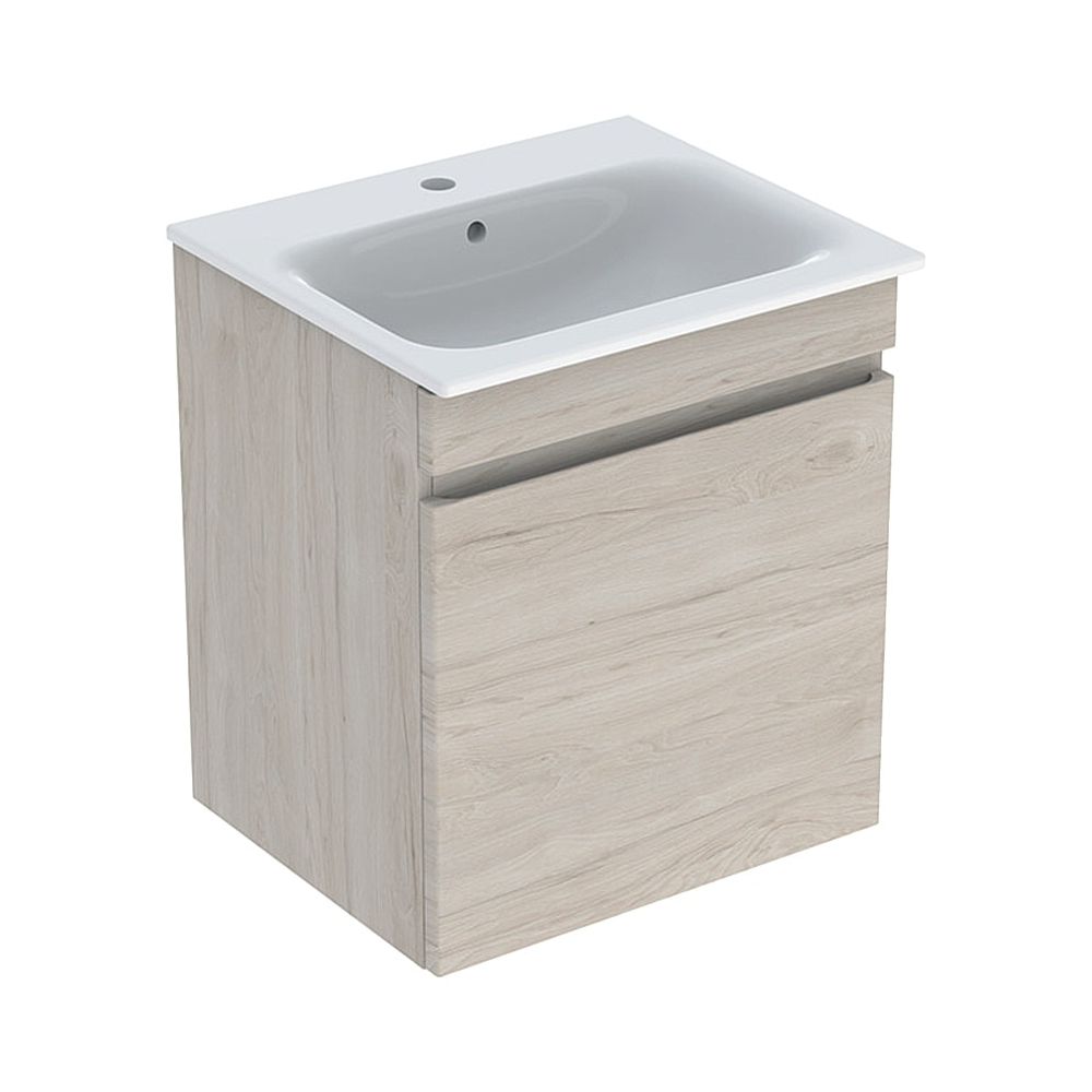 Geberit Renova Plan Set Möbelwaschtisch 60cm Unterschr. 1 Schubl./1 Innenschubl. Nus... GEBERIT-501915008 4025410929921 (Abb. 1)