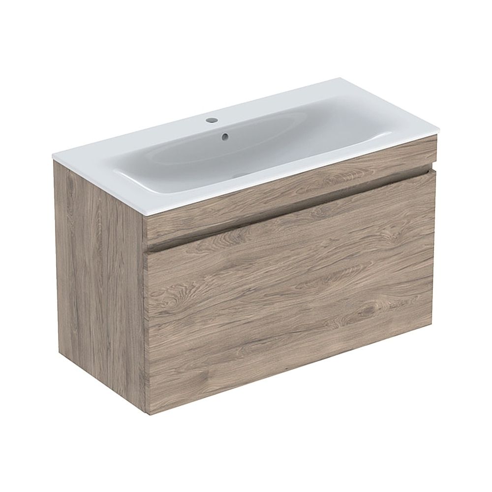 Geberit Renova Plan Set Möbelwaschtisch 100cm, Unterschr., 1 Schubl./1 Innenschubl.,... GEBERIT-501917JR1 4025410905932 (Abb. 1)