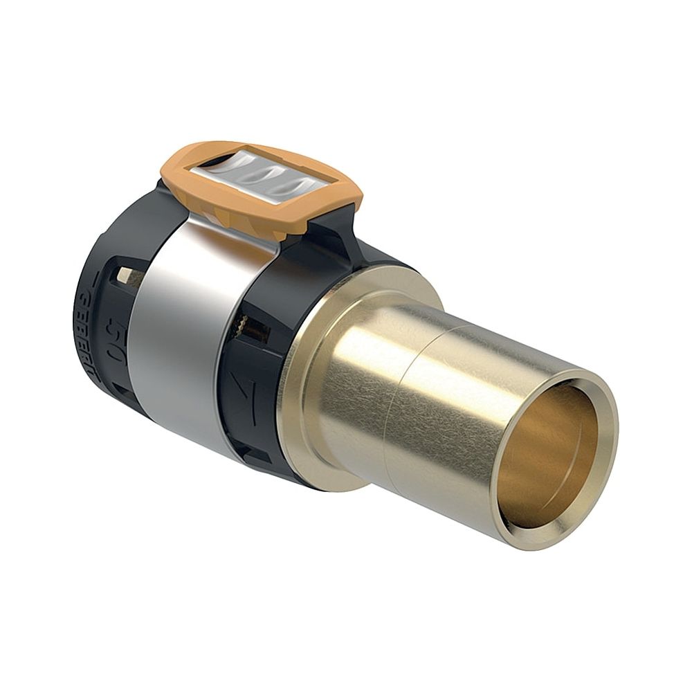 Geberit FlowFit Übergang auf Geberit Mapress, mit Einschubende Bleifreier, d 50mm, d... GEBERIT-620235001 4025416613497 (Abb. 1)