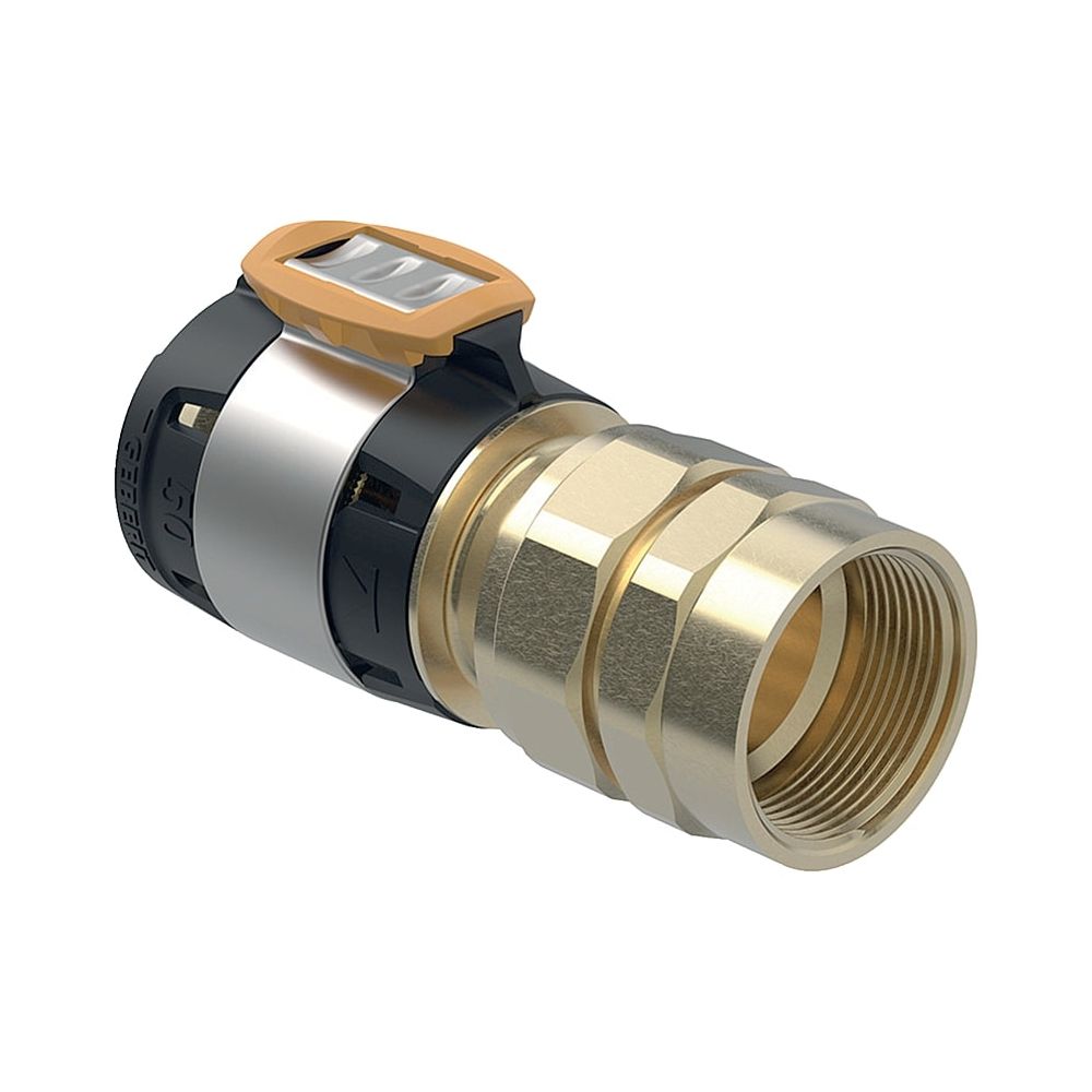 Geberit FlowFit Übergangsverschraubung mit Innengewinde bleifreie Siliziumbronze, d ... GEBERIT-620606001 4025416628194 (Abb. 1)