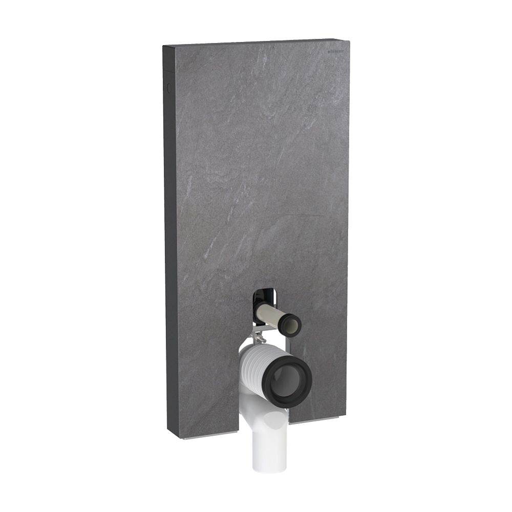 Geberit Monolith Sanitärmodul für Stand-WC, Höhe 101cm, Frontverkleidung aus Steinze... GEBERIT-131003005 4025410519320 (Abb. 2)