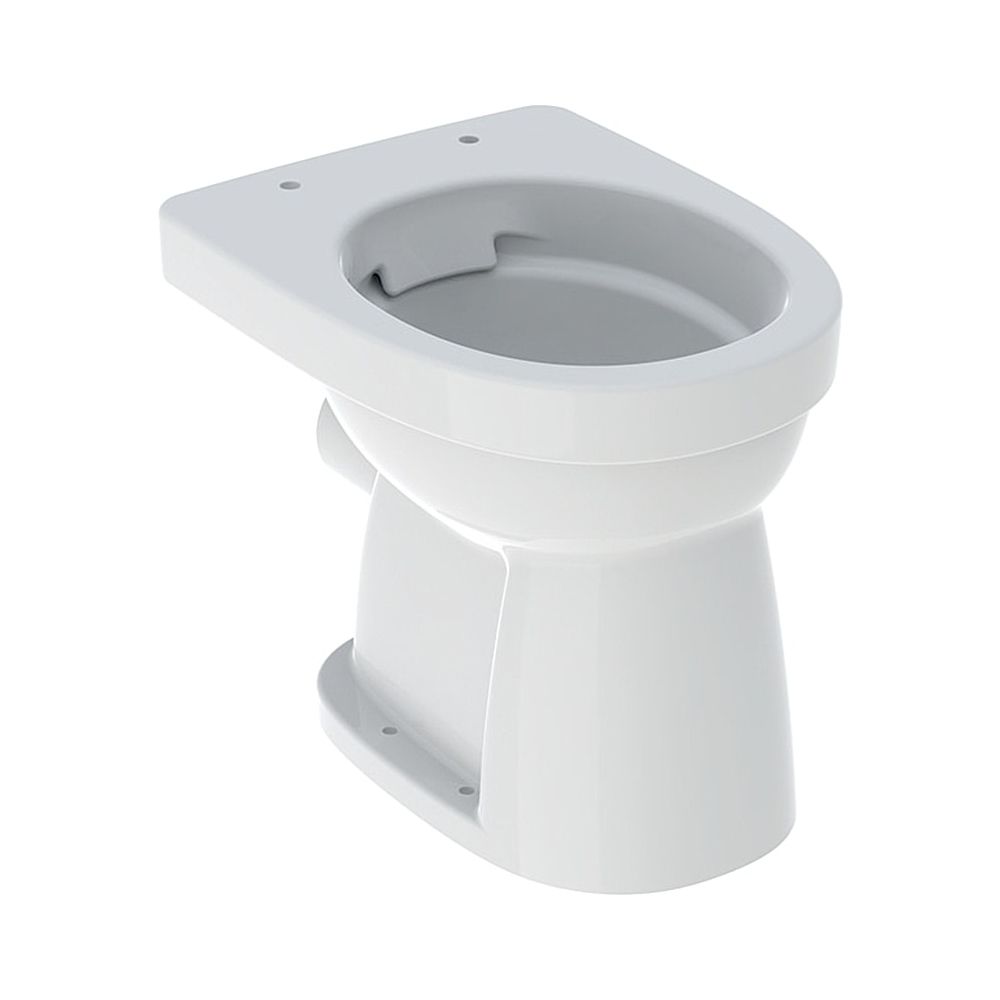 Geberit Renova Stand-WC Flachspüler, Abgang horizontal, Rimfree Tiefe 47cm, Weiß/Ker... GEBERIT-501984008 4025410605047 (Abb. 1)