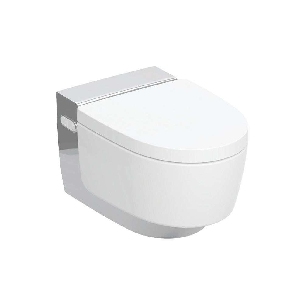 Geberit AquaClean Mera Classic Dusch-WC-Komplettanlage Wand-WC, Hochglanz verchromt... GEBERIT-146200211 4025416317562 (Abb. 2)