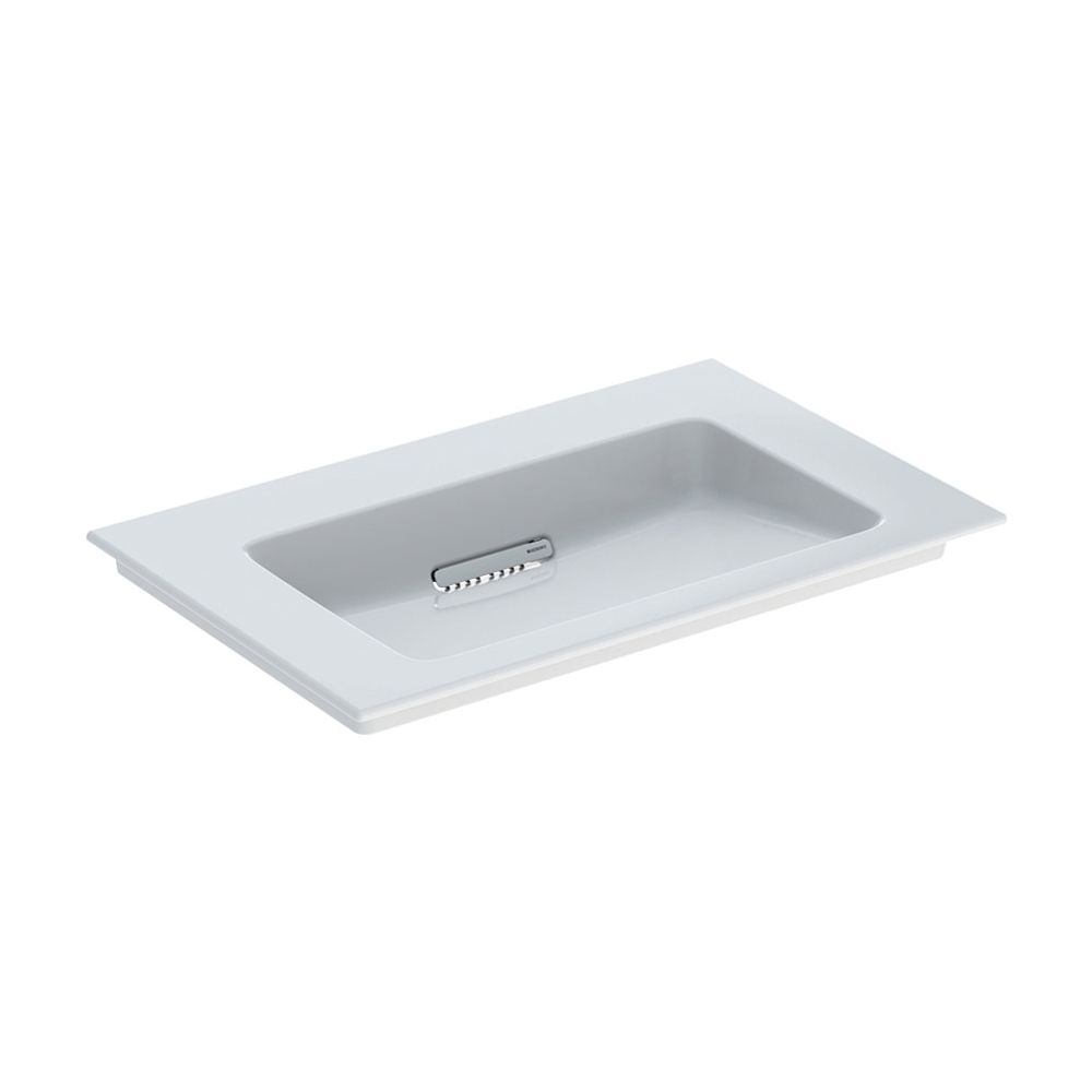 Geberit ONE Möbelwaschtisch Abgang horizontal, B 75cm T 48cm ohne Hahnloch, ohne Übe... GEBERIT-505003001 4025410593542 (Abb. 2)