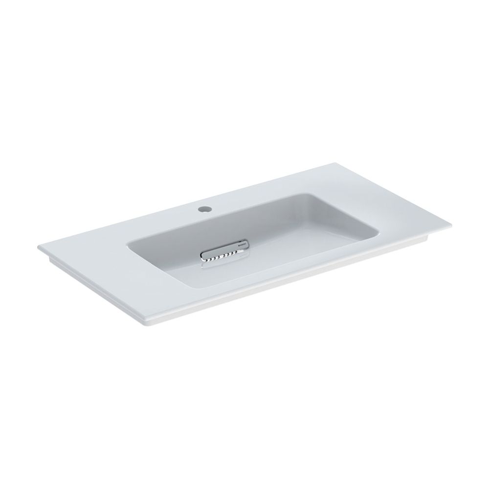 Geberit ONE Möbelwaschtisch Abgang horizontal, B 90cm T 48cm Hahnloch mittig, ohne Ü... GEBERIT-505006001 4025410593573 (Abb. 2)