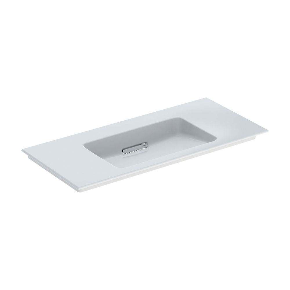 Geberit ONE Möbelwaschtisch Abgang horizontal, B 105cm T 48cm ohne Hahnloch, ohne Üb... GEBERIT-505014001 4025410593726 (Abb. 2)