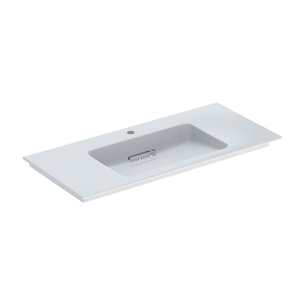Geberit ONE Möbelwaschtisch Abgang horizontal, B 105cm T 48cm Hahnloch mittig, ohne ... GEBERIT-505015001 4025410593733 (Abb. 2)
