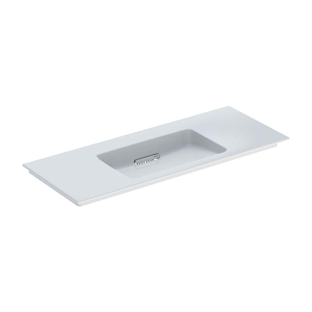 Geberit ONE Möbelwaschtisch Abgang horizontal, B 120cm T 48cm ohne Hahnloch, ohne Üb... GEBERIT-505016001 4025410593740 (Abb. 2)