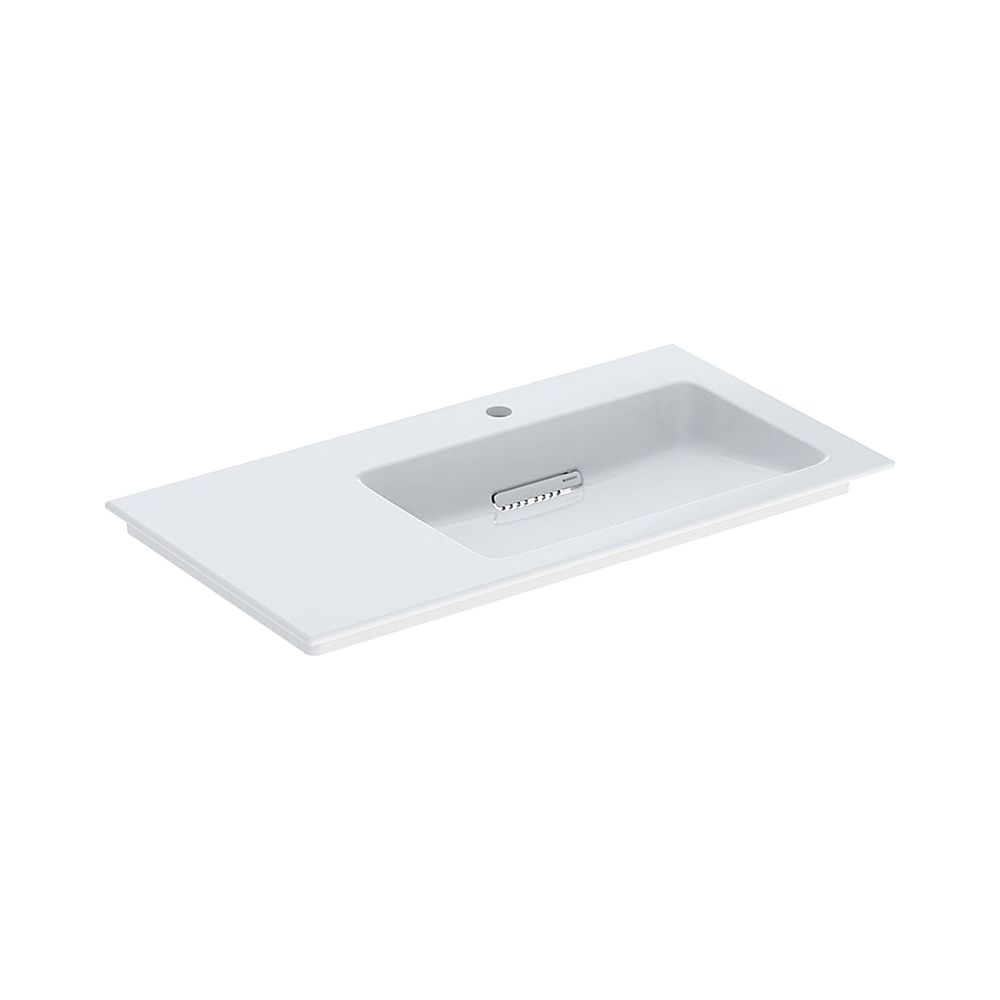 Geberit ONE Möbelwaschtisch Abgang horizontal Ablagefl. links 90x48cm HL rechts ohne... GEBERIT-505009001 4025410593603 (Abb. 1)