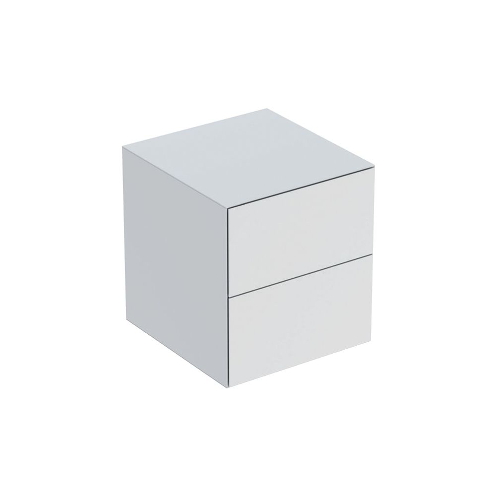 Geberit ONE Seitenschrank 2 Schubladen, 45x49,2x47cm, Mattweiß... GEBERIT-505077002 4025410630407 (Abb. 2)