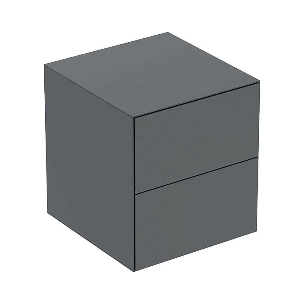 Geberit ONE Seitenschrank 2 Schubladen, 45x49,2x47cm, Lava matt... GEBERIT-505077003 4025410630414 (Abb. 1)