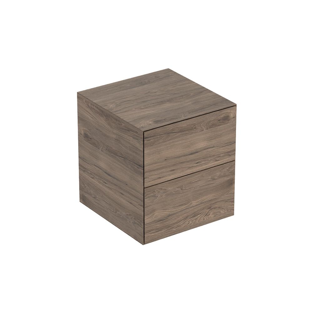 Geberit ONE Seitenschrank 2 Schubladen, 45x49,2x47cm, Nussbaum hickory... GEBERIT-505077006 4025410630445 (Abb. 2)