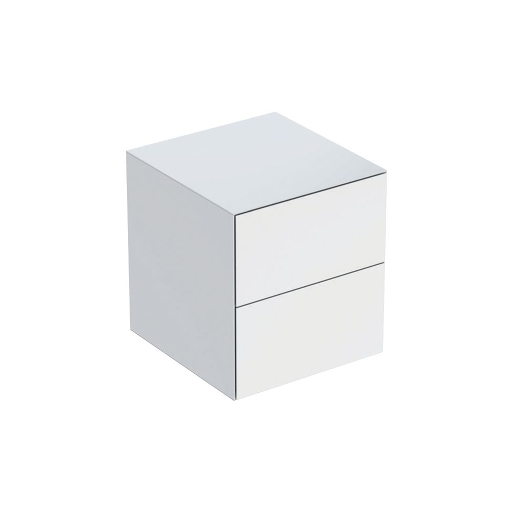 Geberit ONE Seitenschrank mit 2 Schubladen, 45x49,2x47cm, Weiß/ lackiert hochglänzen... GEBERIT-505077001 4025410630391 (Abb. 2)