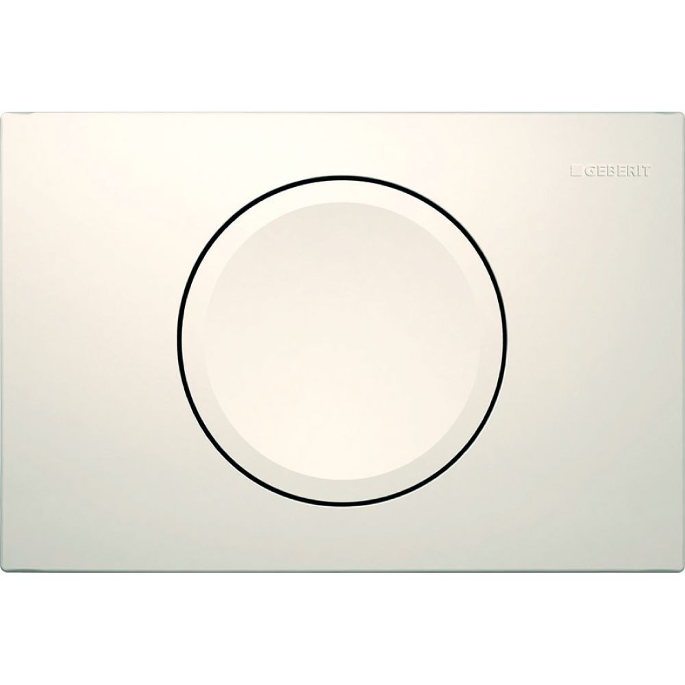 Geberit Delta 15 Drückerplatte für Spül-Stopp-Spülung, Weiß... GEBERIT-115120115 4025410652812 (Abb. 2)