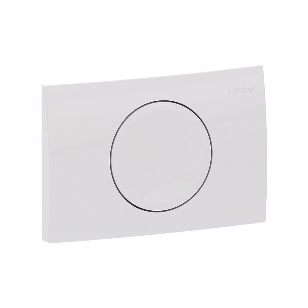 Geberit Betätigungsplatte Delta15, mechanisch, Kunststoff, Weiß glänzend, 115120115... GEBERIT-115120115 4025410652812 (Abb. 3)