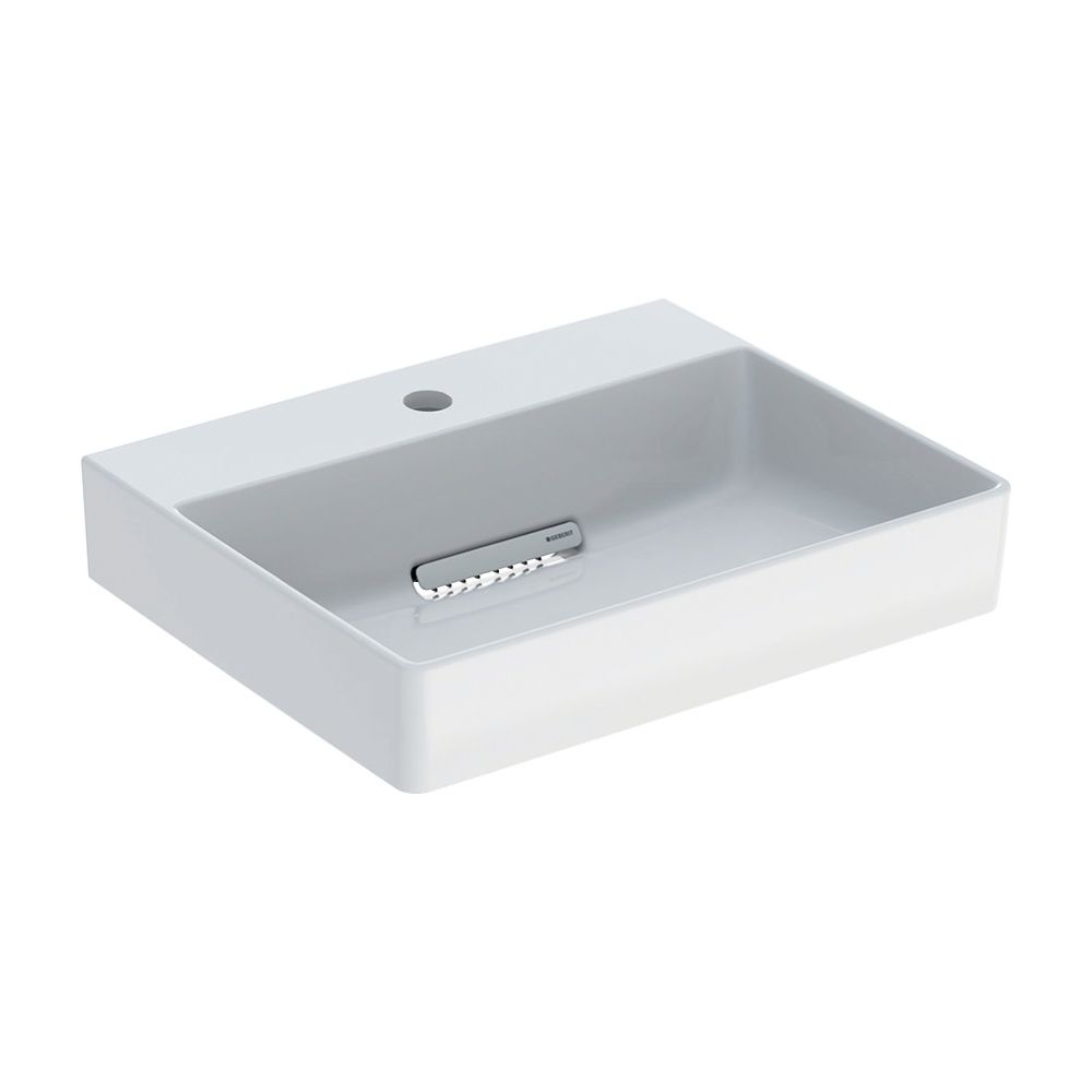 Geberit ONE Aufsatzwaschtisch rechteckig Abgang horiz. 50cm T 41cm Hahnloch mittig o... GEBERIT-505024001 4025410593795 (Abb. 2)