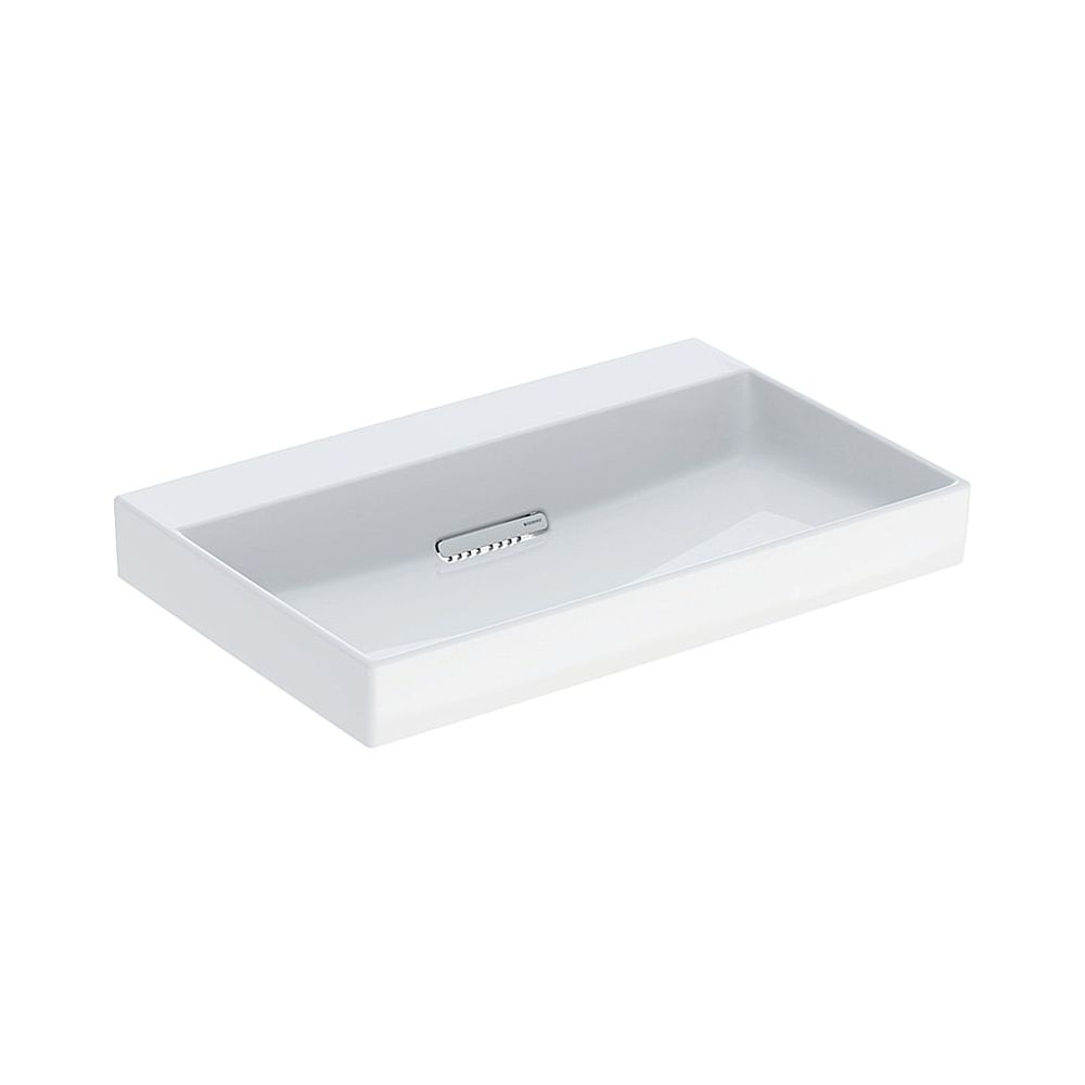 Geberit ONE Waschtisch Abgang horizontal, B 75cm, Tiefe 48cm, ohne Hahnloch, ohne Üb... GEBERIT-505035001 4025410593887 (Abb. 1)