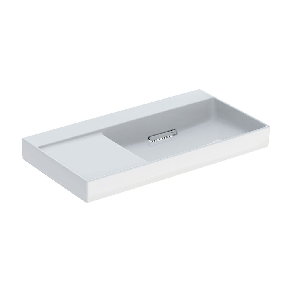 Geberit ONE Waschtisch Abgang horizontal Ablagefläche links 90cm T 48cm o. ohne Hahn... GEBERIT-505044001 4025410593955 (Abb. 2)