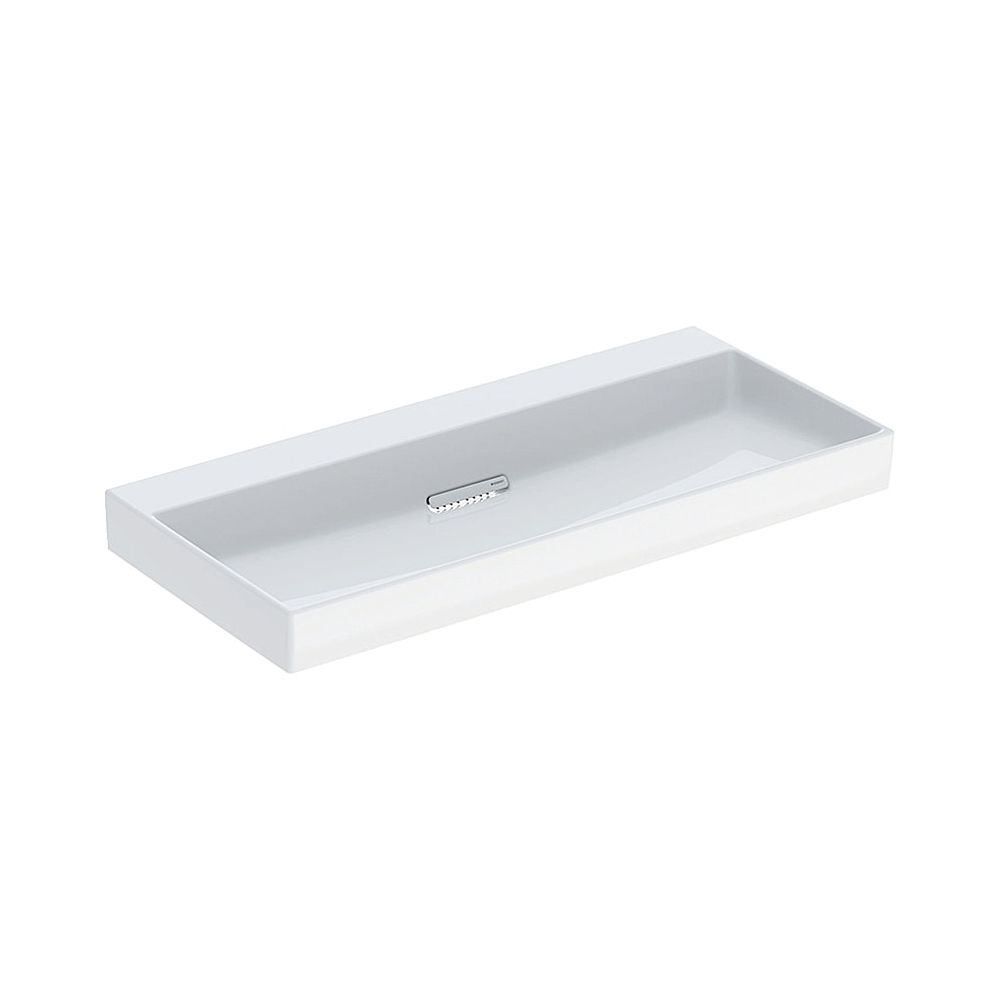 Geberit ONE Waschtisch Abgang horizontal, B 105cm, Tiefe 48cm, ohne Hahnloch, ohne Ü... GEBERIT-505045001 4025410593962 (Abb. 1)