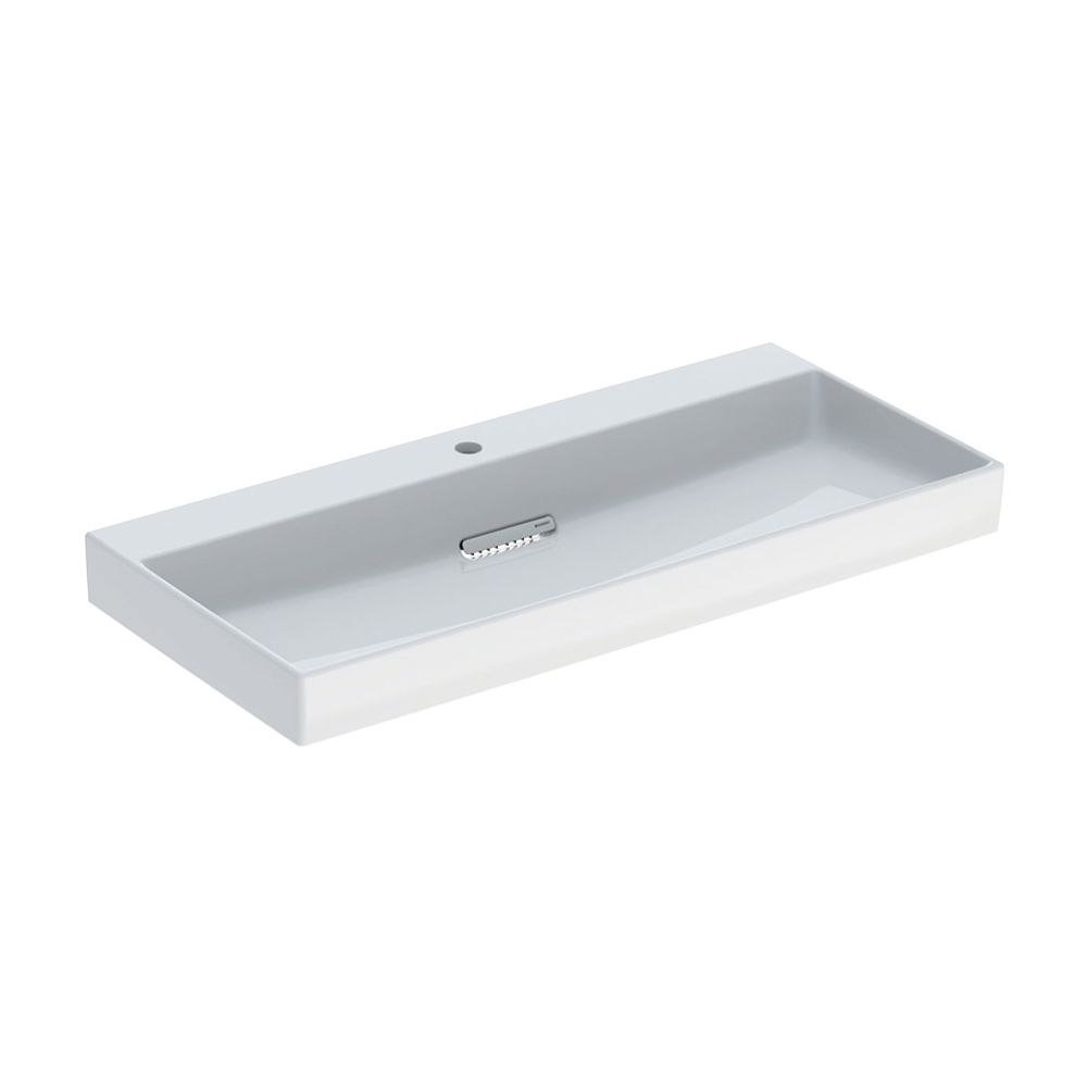 Geberit ONE Waschtisch Abgang horizontal, B 105cm, Tiefe 48cm, Hahnloch mittig, ohne... GEBERIT-505046001 4025410593979 (Abb. 2)