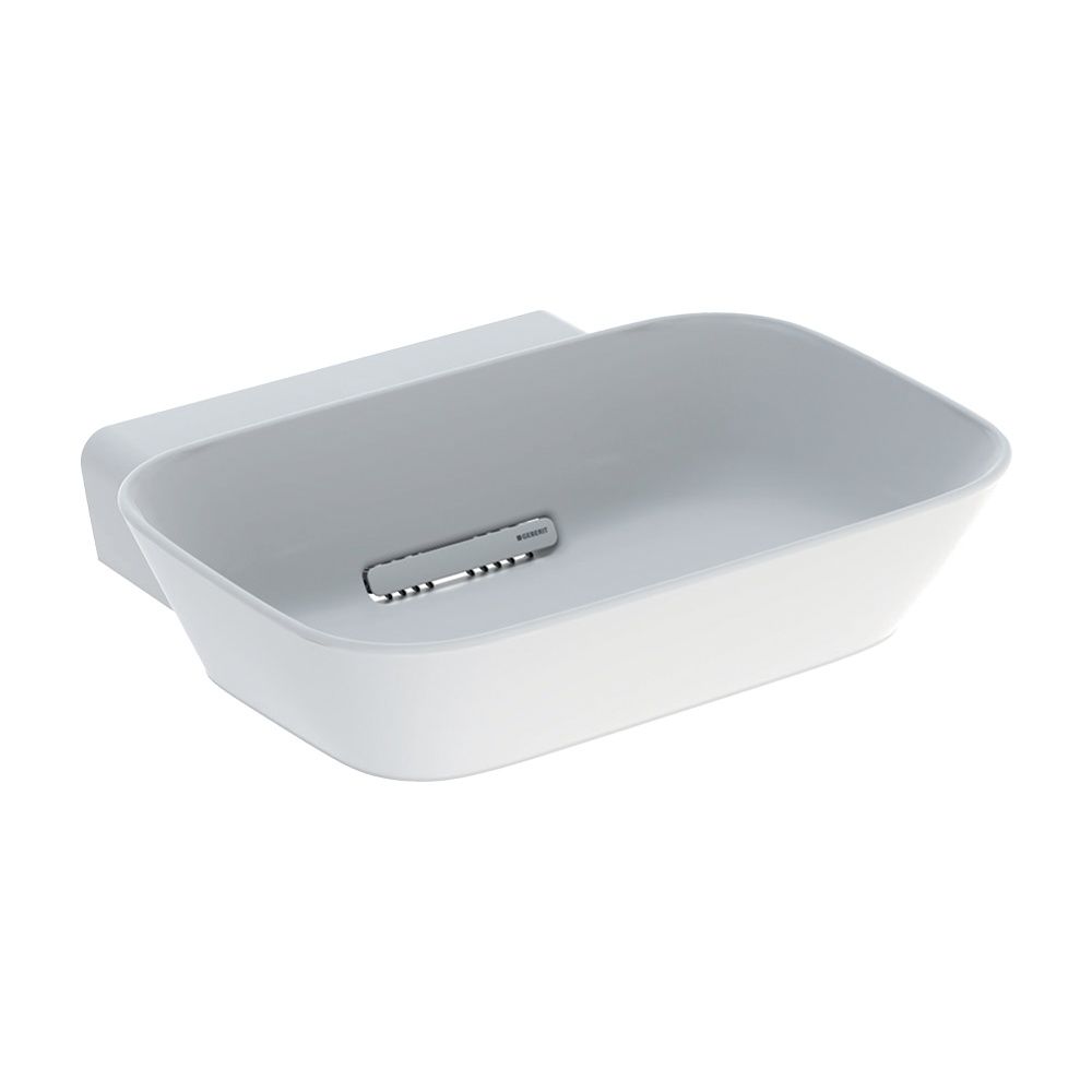 Geberit ONE Aufsatzwaschtisch Schalenform Abgang horizontal 50x42,5cm ohne ohne Hahn... GEBERIT-505052001 4025410594037 (Abb. 2)