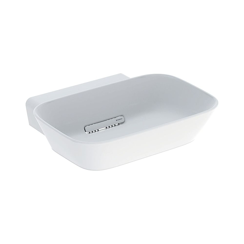 Geberit ONE Aufsatzwaschtisch Schalenform Abgang horizontal 50x42,5cm ohne ohne Hahn... GEBERIT-505052001 4025410594037 (Abb. 1)