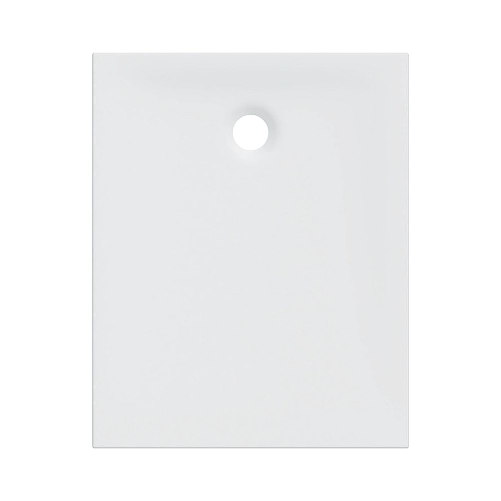 Geberit Nemea Rechteckduschwanne 100x80x3,5cm, Mattweiß... GEBERIT-550593001 4025410627209 (Abb. 1)