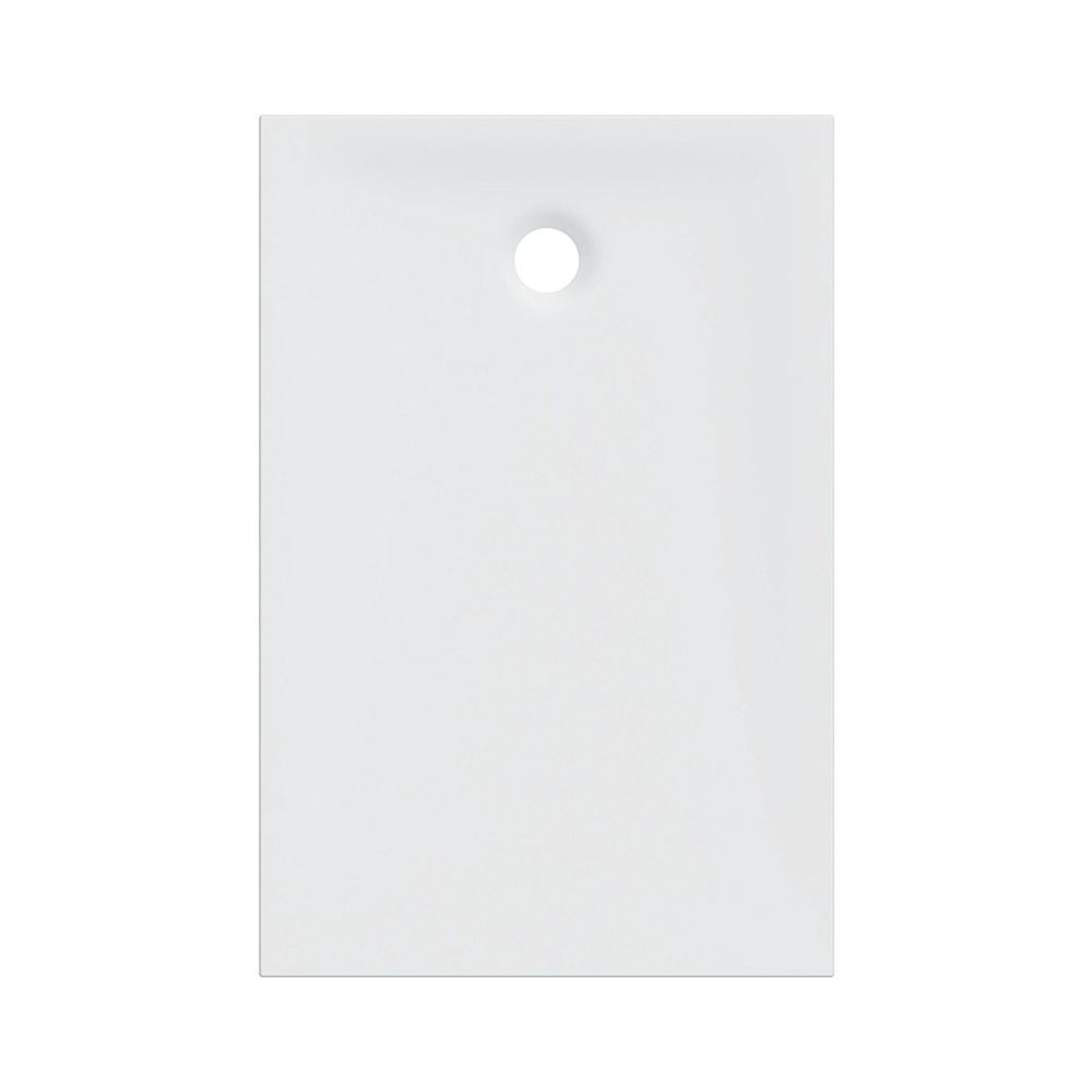 Geberit Nemea Rechteckduschwanne 120x80x3,5cm, Mattweiß... GEBERIT-550595001 4025410627247 (Abb. 1)