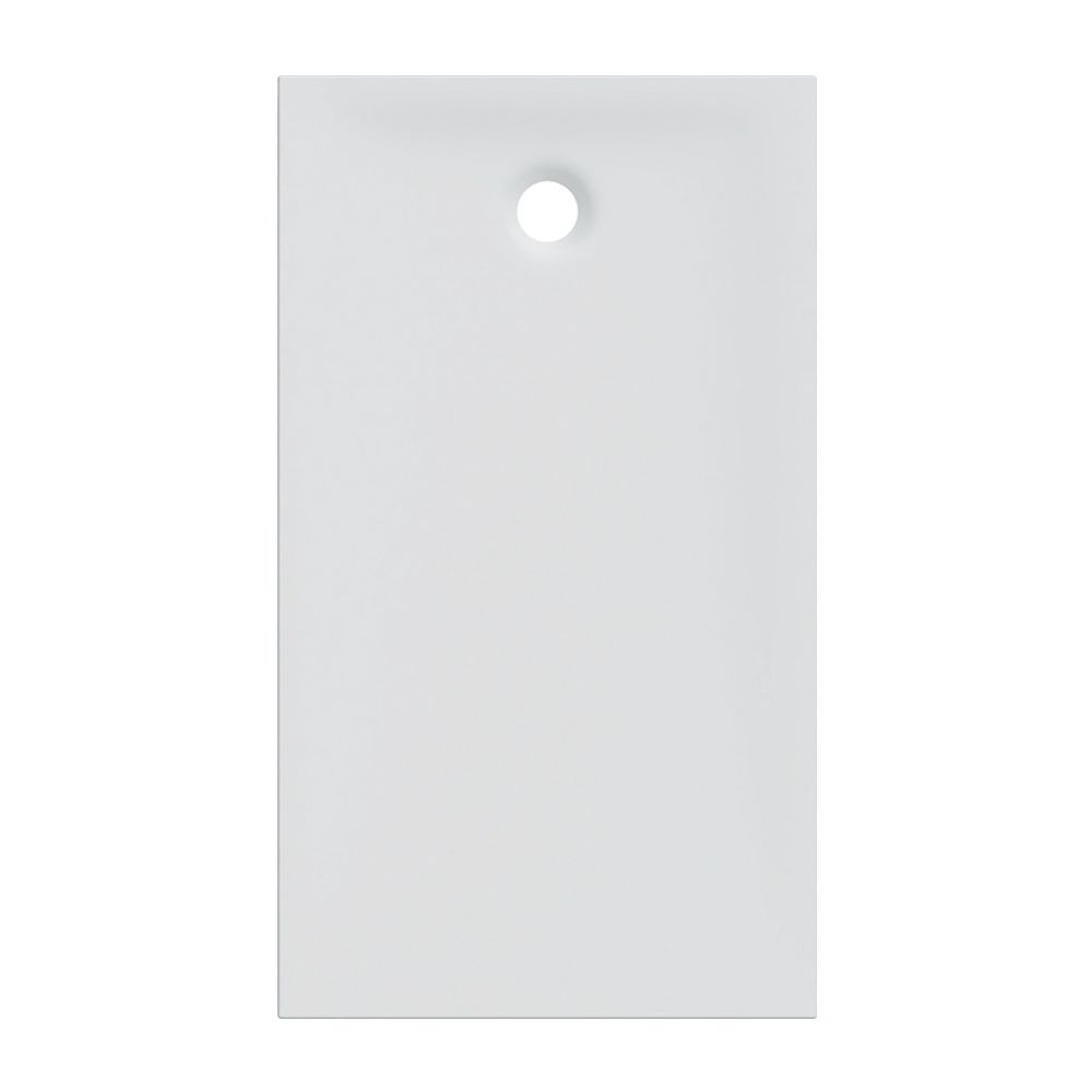 Geberit Nemea Rechteckduschwanne 140x80x3,5cm, Mattweiß... GEBERIT-550597001 4025410627285 (Abb. 2)