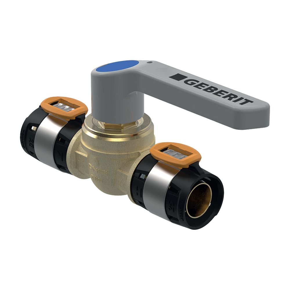 Geberit FlowFit Kugelhahn mit Betätigungshebel, d 50mm... GEBERIT-619855001 4025416604440 (Abb. 2)