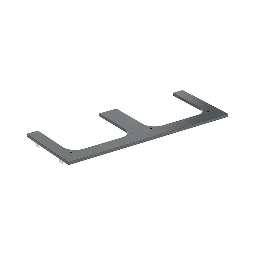 Geberit ONE Waschtischplatte Ausschnitt 2-fach, Steinzeug, für Aufsatzwaschtisch, 12... GEBERIT-505165002 4025410631305 (Abb. 1)