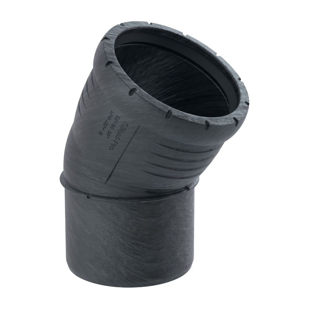 Geberit Silent-Pro Bogen 30 Grad, Außendurchmesser 110mm... GEBERIT-393521141 4025416451693 (Abb. 2)