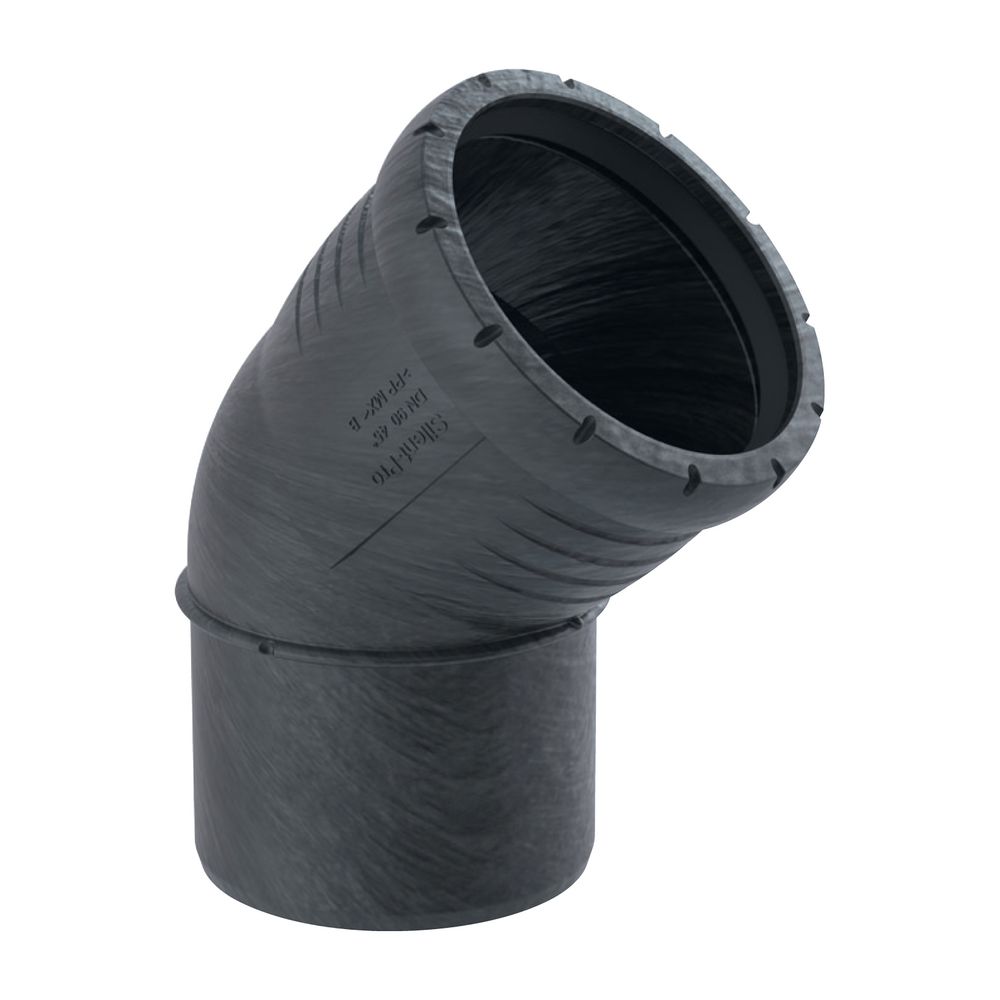 Geberit Silent-Pro Bogen 45 Grad, Außendurchmesser 110mm... GEBERIT-393522141 4025416451969 (Abb. 2)