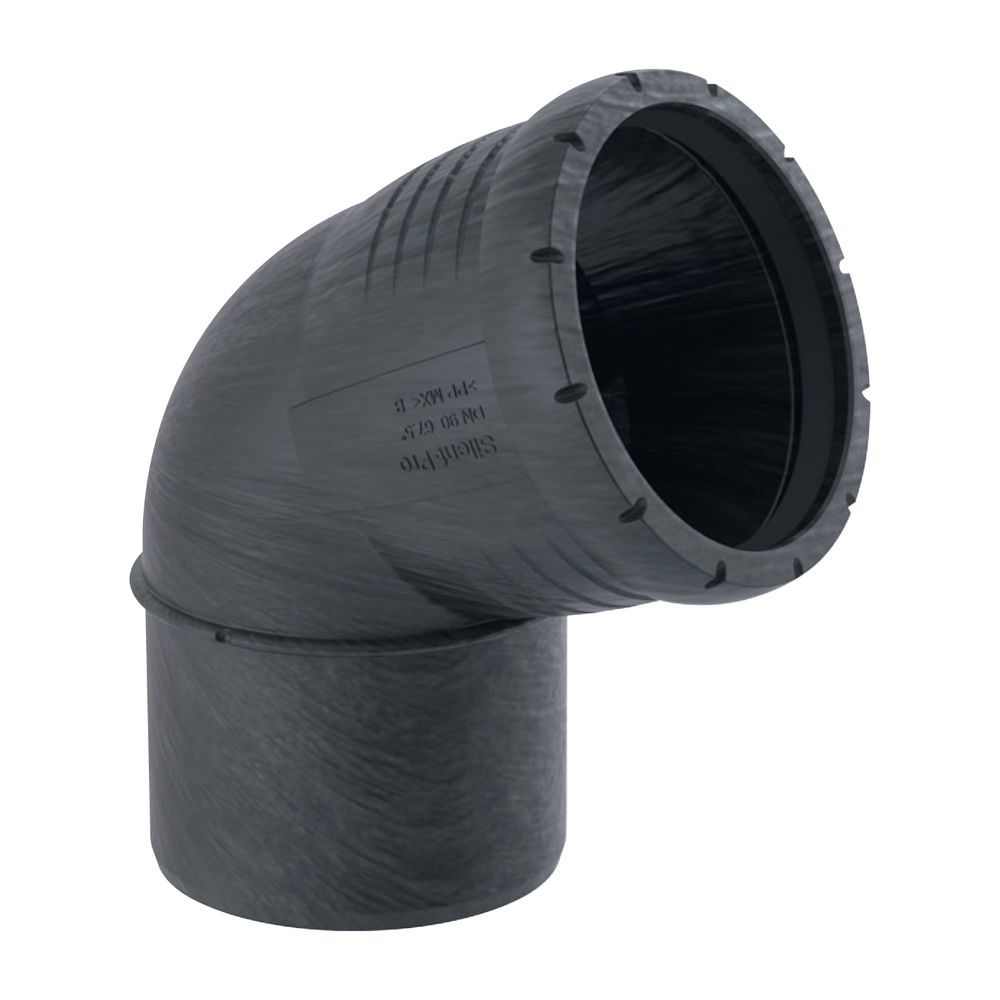 Geberit Silent-Pro Bogen 67,5 Grad, Außendurchmesser 75mm... GEBERIT-393323141 4025416475507 (Abb. 2)