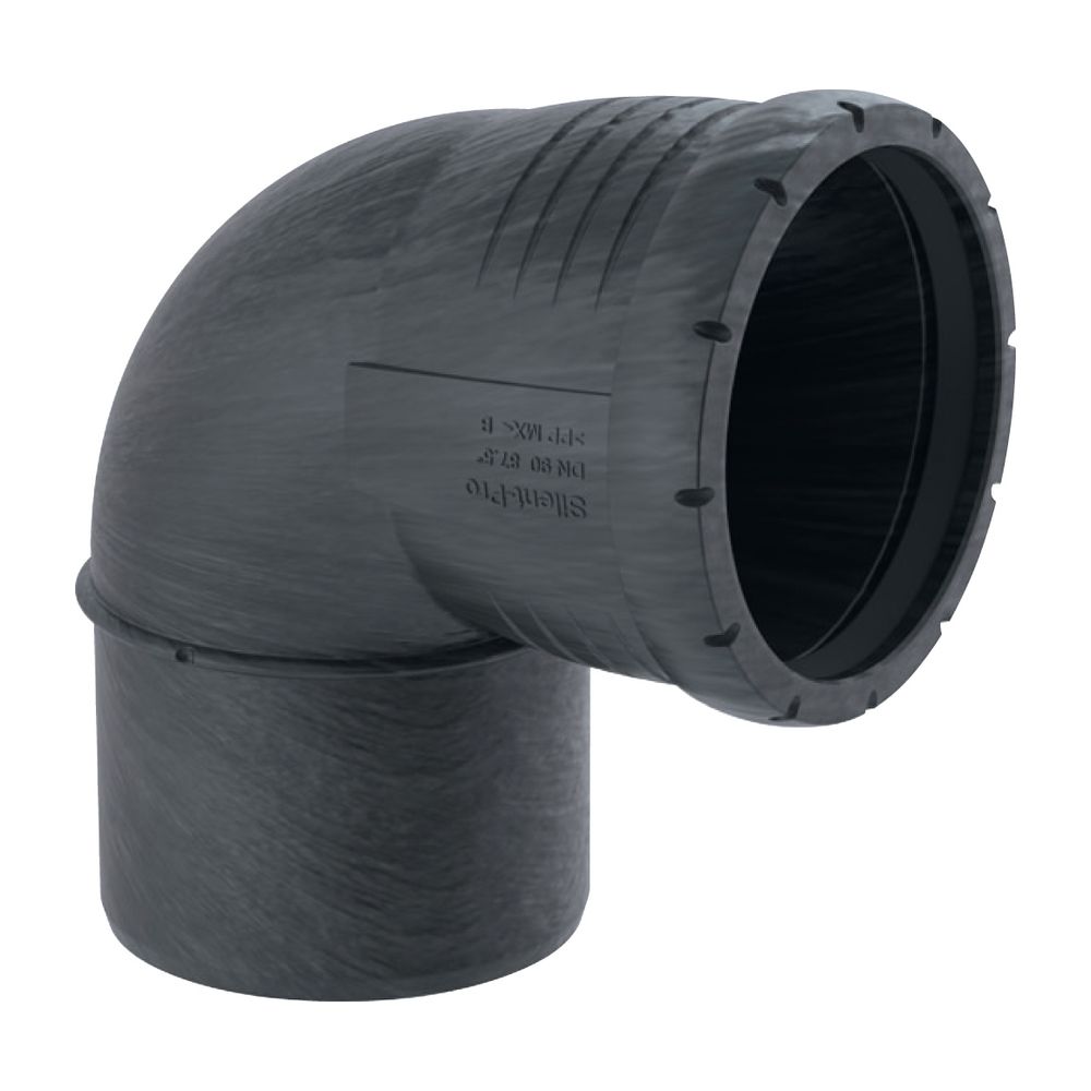 Geberit Silent-Pro Bogen 87,5 Grad, Außendurchmesser 50mm... GEBERIT-393224141 4025416446248 (Abb. 2)