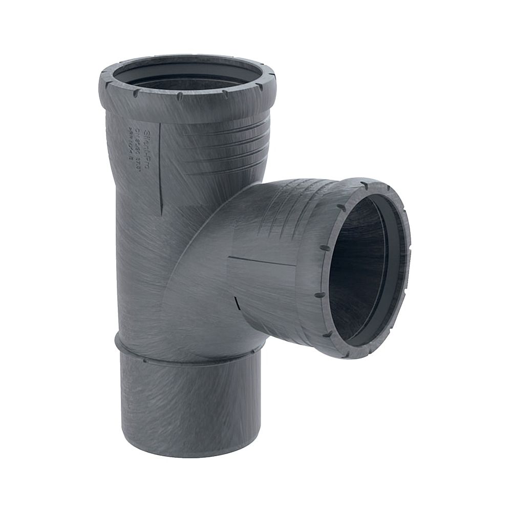Geberit Silent-Pro Bogenabzweig 87,5 Grad d 110mm, d1 110mm... GEBERIT-393555141 4025416453109 (Abb. 1)