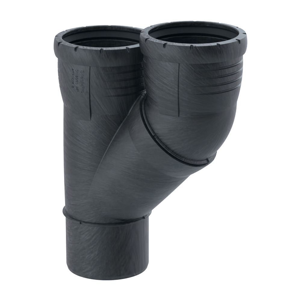 Geberit Silent-Pro Parallelabzweig 45 Grad d 90mm, d1 90mm... GEBERIT-393457141 4025416463832 (Abb. 2)