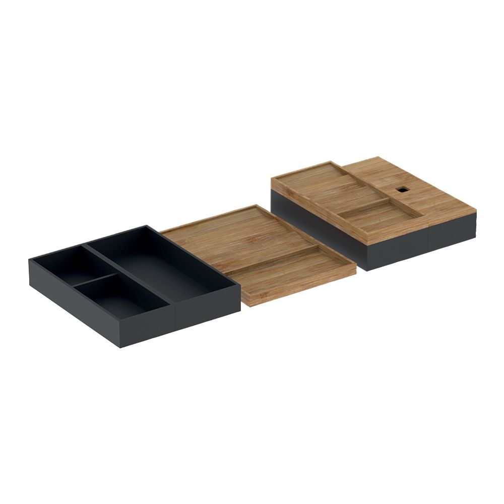 Geberit Set Schubladeneinsätze für obere Schublade Breite Waschtisch 90cm... GEBERIT-502351001 4025410944283 (Abb. 2)