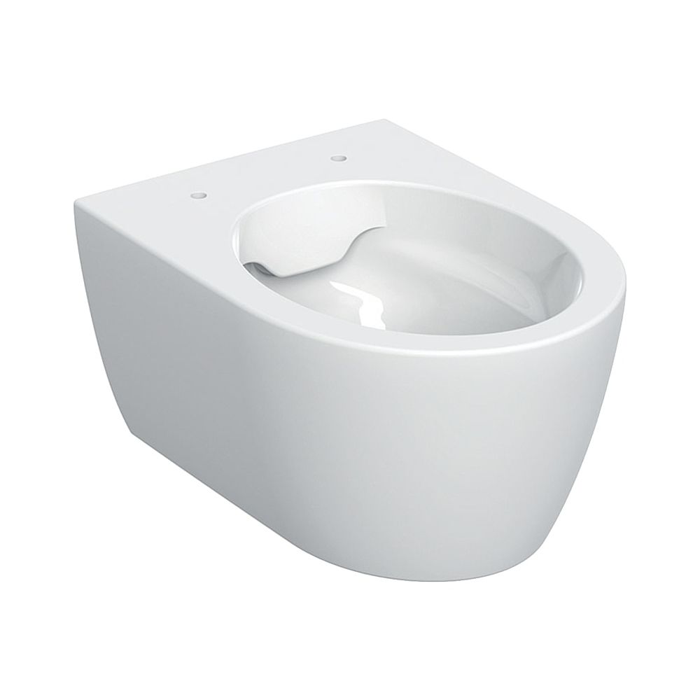 Geberit iCon Wand-WC Tiefspüler, verkürzte Ausladung 49cm geschlossene Form, Rimfree... GEBERIT-502380008 4025410627988 (Abb. 1)