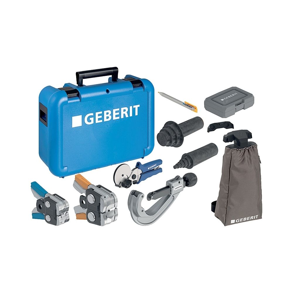 Geberit FlowFit Koffer bestückt mit Werkzeugen Typ 2 d 16/20/25/32/40/50/63/75mm... GEBERIT-655079001 4025410654335 (Abb. 1)