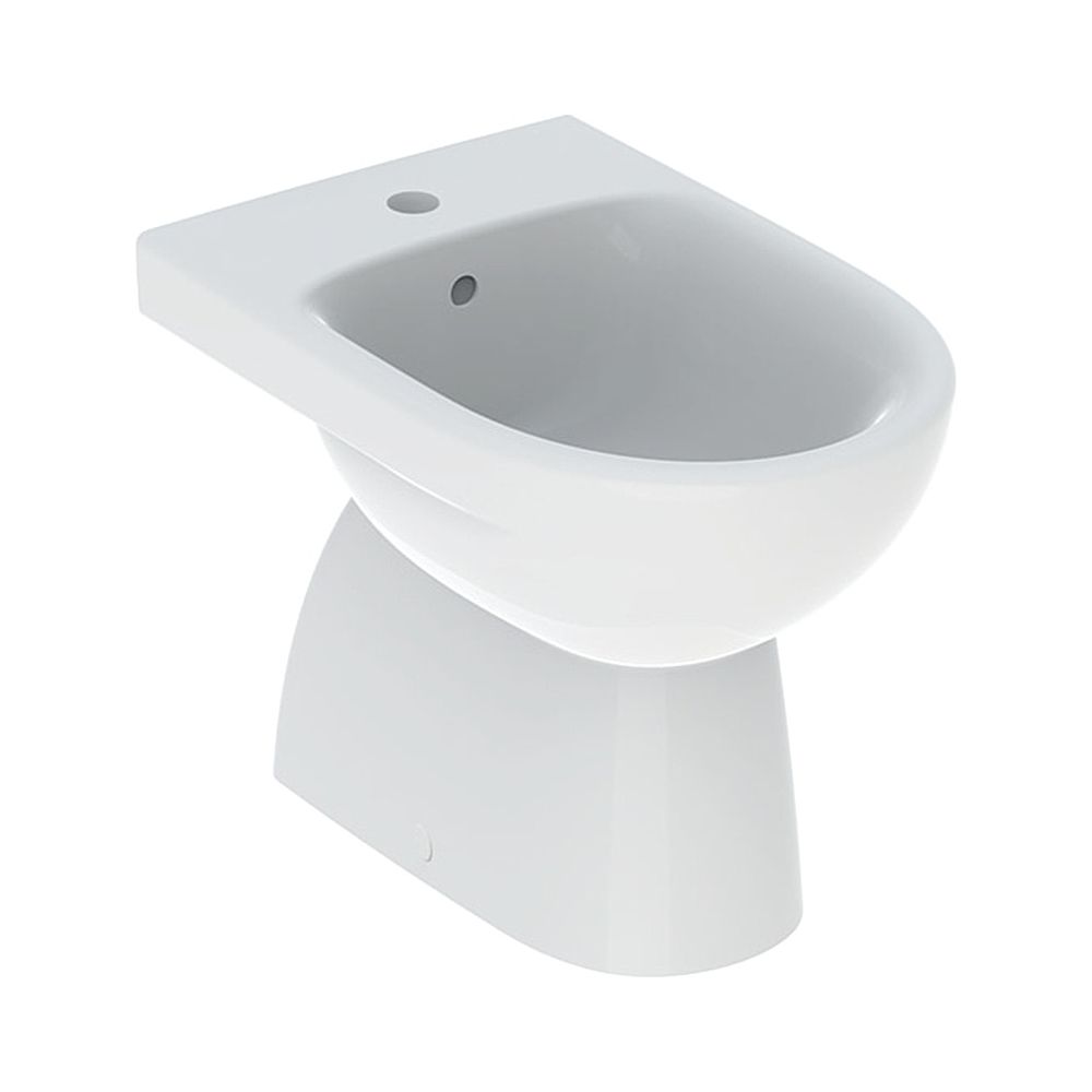 Geberit Renova Standbidet teilgeschlossene Form, Tiefe 52cm, Überlauf sichtbar, Weiß... GEBERIT-500812018 4025410712462 (Abb. 1)